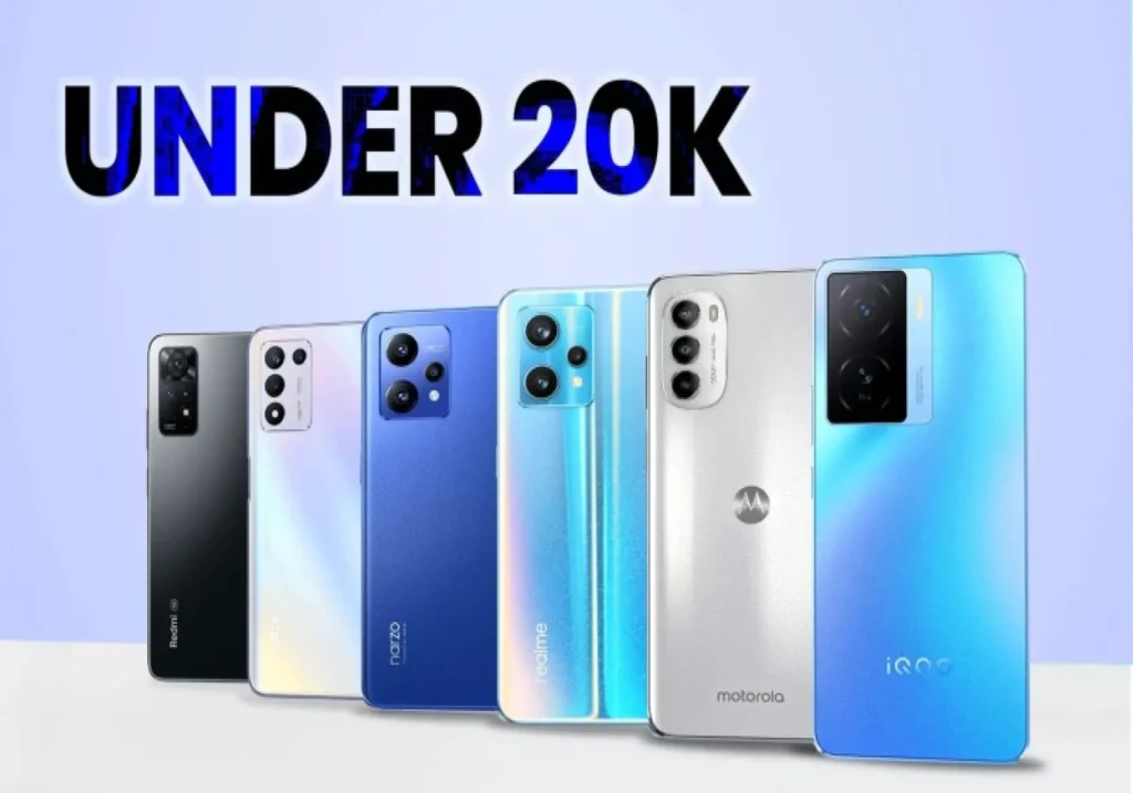 Top 5 Mobiles Under ₹20,000 in 2024 with Best Specifications and Budget Pricing