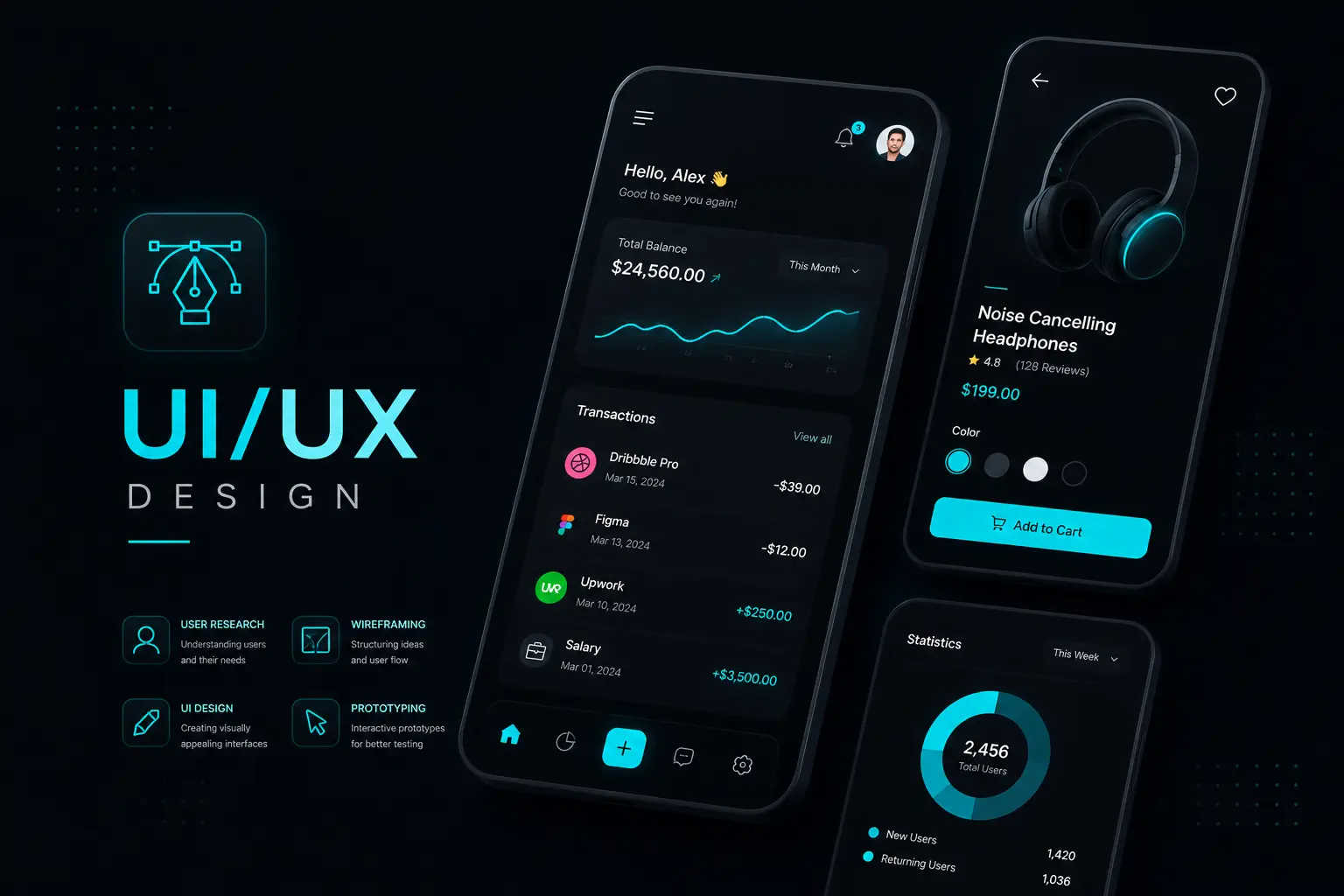 UI/UX design,